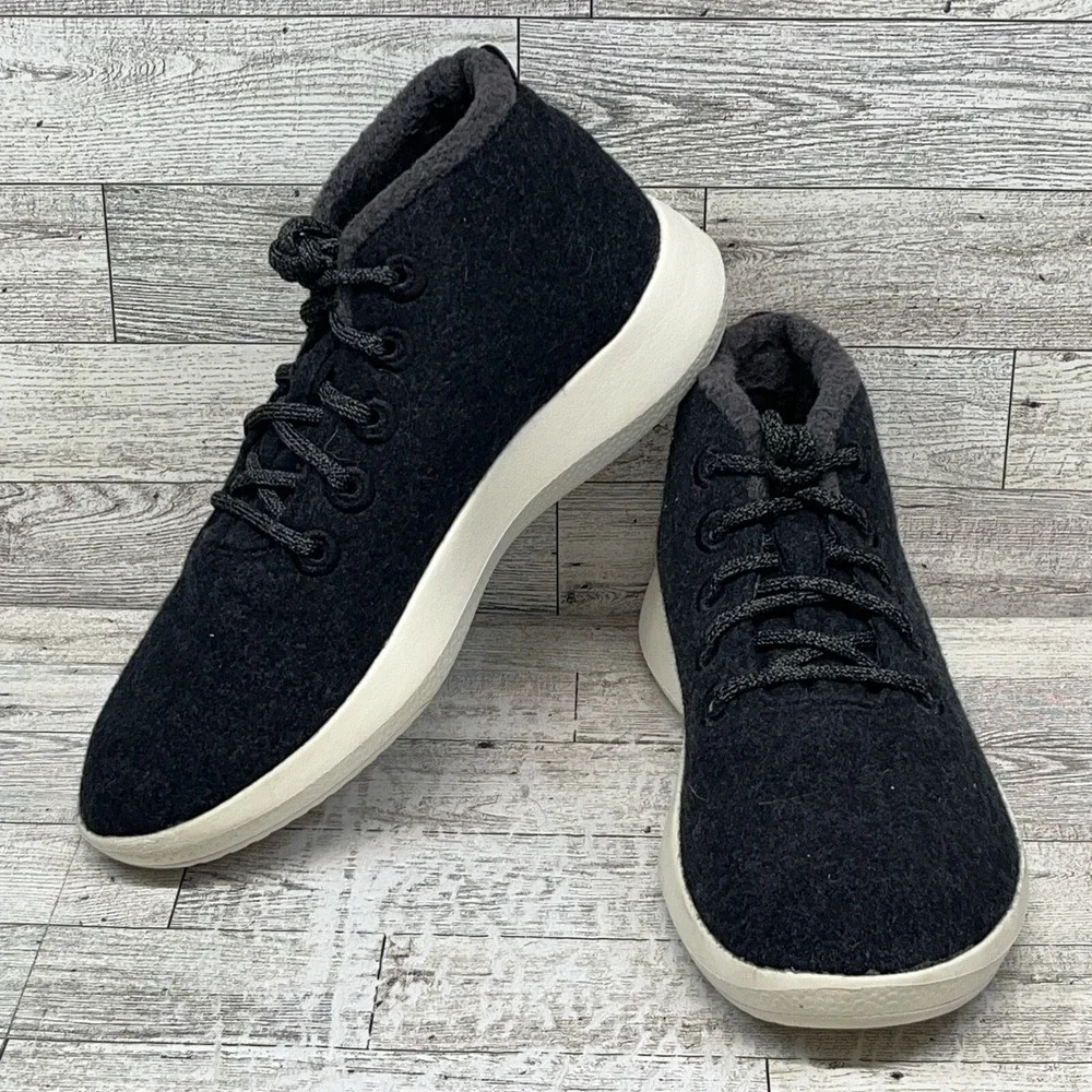 Allbirds WRU Wool Runner Up‎ Mizzle Dark Gray Sneakers Women Size 8